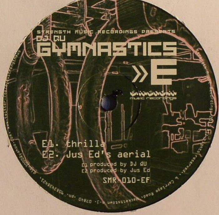 Dj Qu – Gymnastics Part E/F vinyl cover