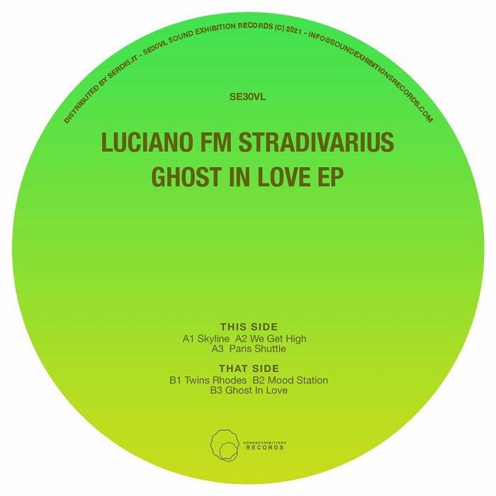 Luciano Fm | Stradivarius – Ghost In Love EP vinyl cover