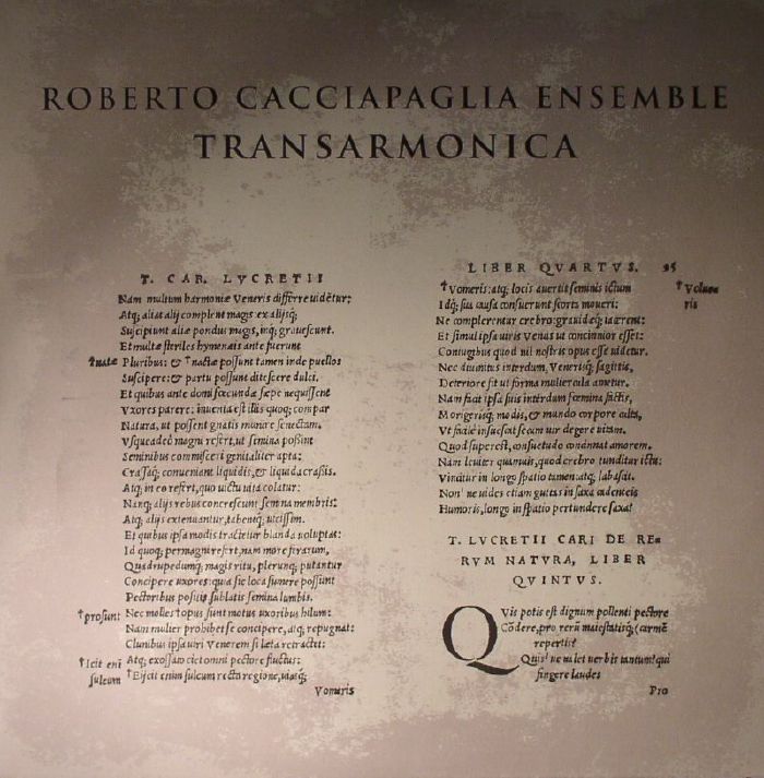 Roberto Cacciapaglia Ensemble Vinyl