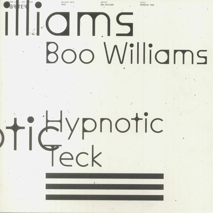 Boo Williams Hypnotic Teck