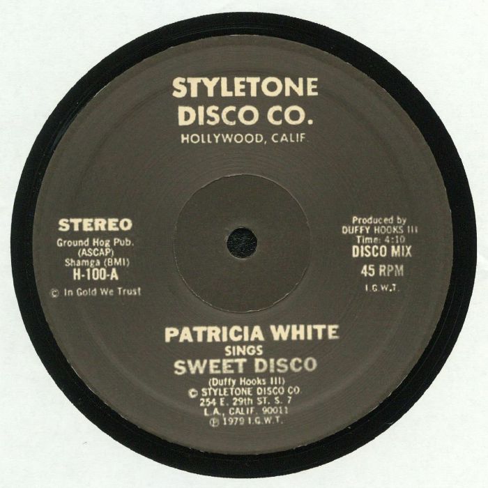Patricia White Sweet Disco