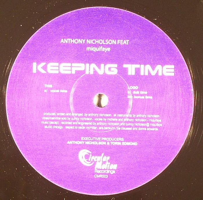 Anthony Nicholson Keeping Time