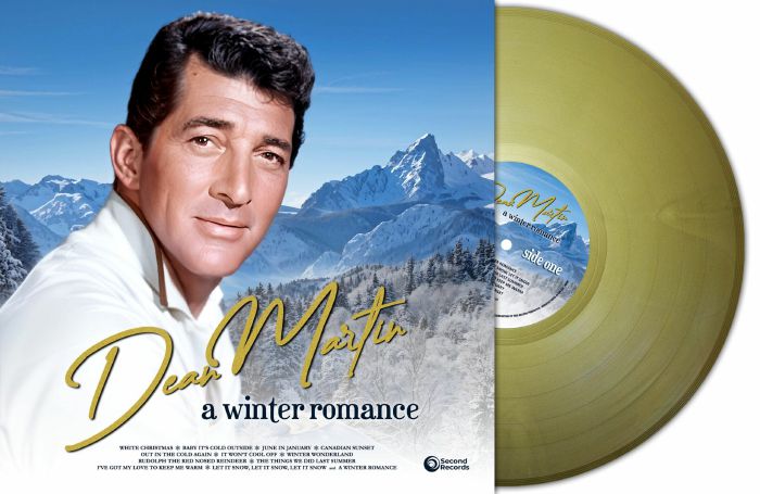 Dean Martin – A Winter Romance vinyl cover