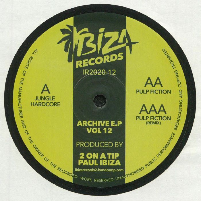 2 On A Tip | Paul Ibiza Archive EP Vol 12