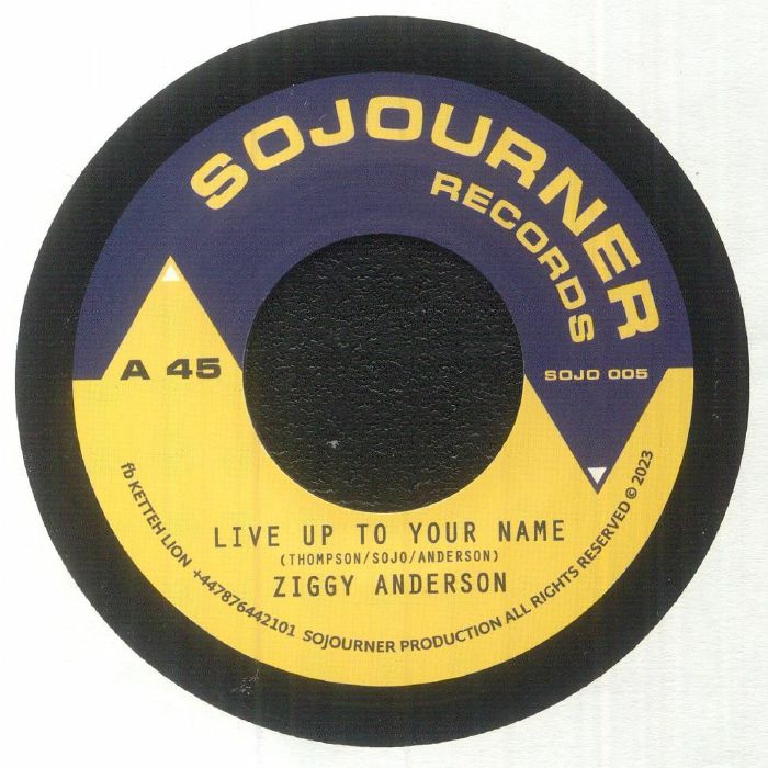 Ziggy Anderson | Sojo and Company Live Up To Your Name