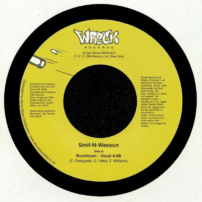 Smif N Wessun – Bucktown vinyl cover