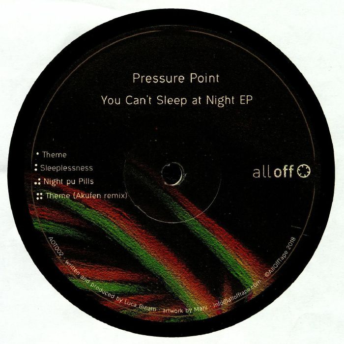 Pressure Point You Cant Sleep At Night EP