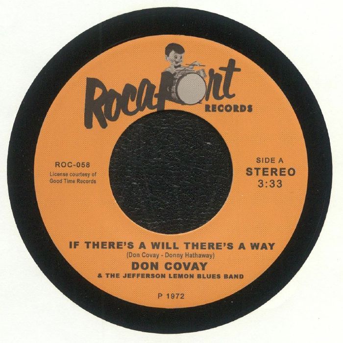 Don Covay & The Jefferson Lemon Band | Harvey Mandel – If There's A Will There's A Way vinyl cover