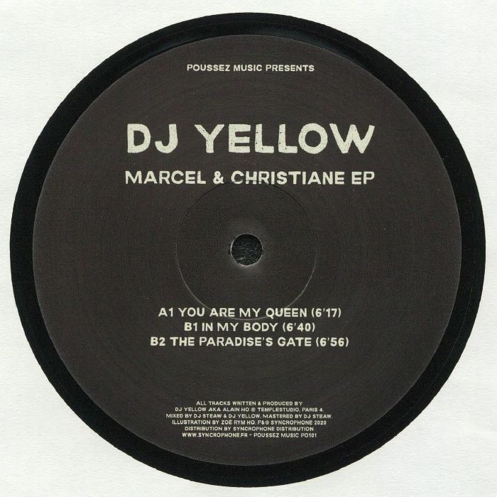 DJ Yellow – Marcel and Christiane EP vinyl cover