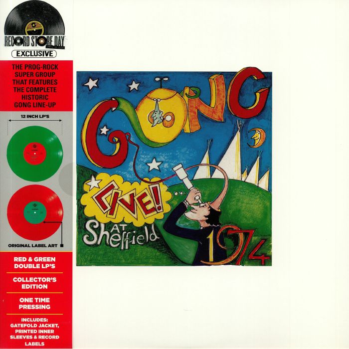Gong Live! At Sheffield 1974 (Record Store Day 2020)