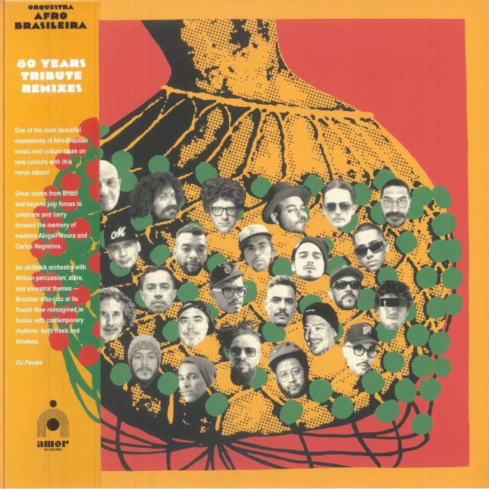 Orquestra Afro Brasileira – 80 Years Tribute Remixes vinyl cover