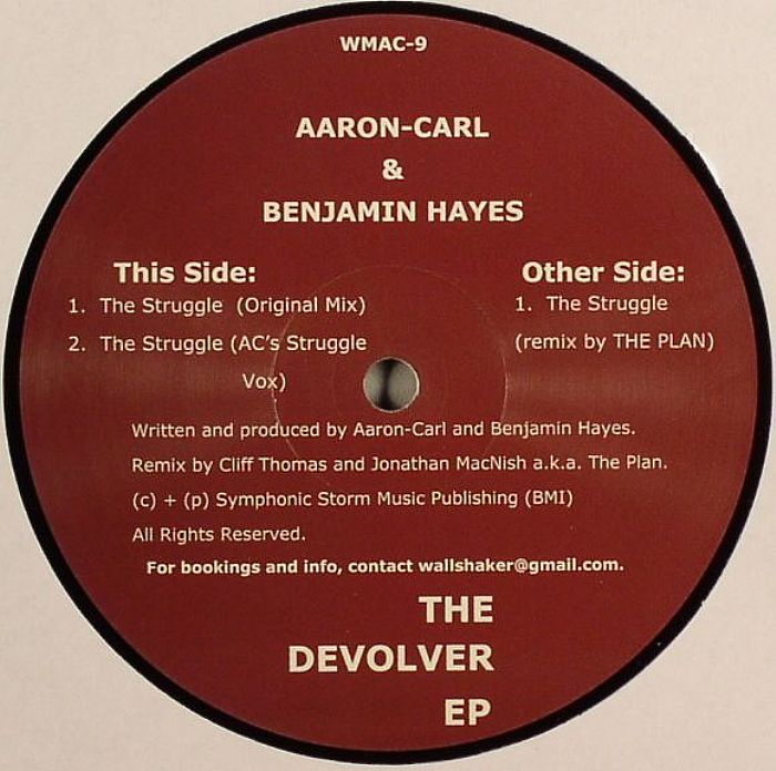 Aaron Carl | Benjamin Hayes The Devolver EP