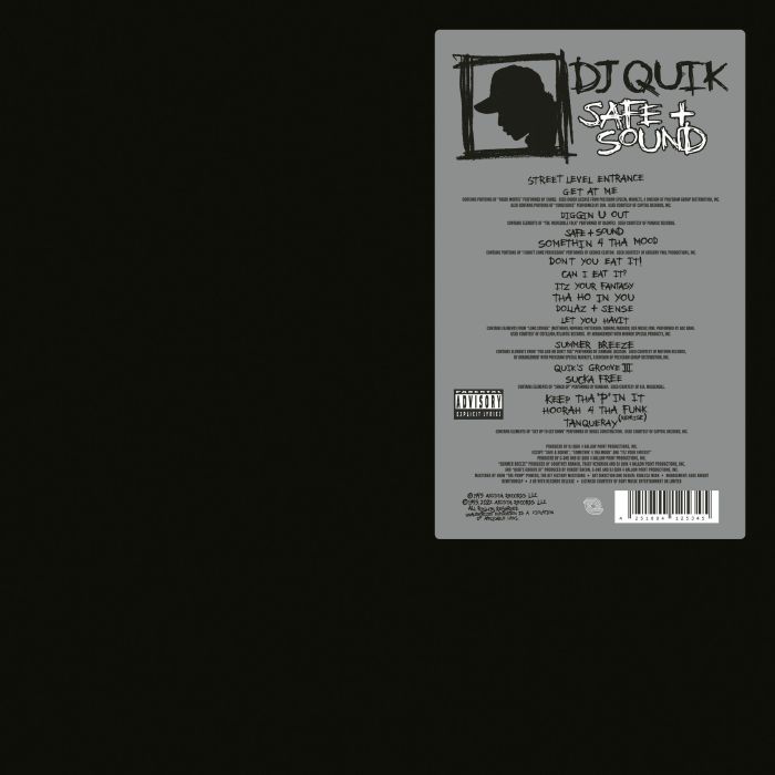 DJ Quik Safe and Sound (2025 Repress)