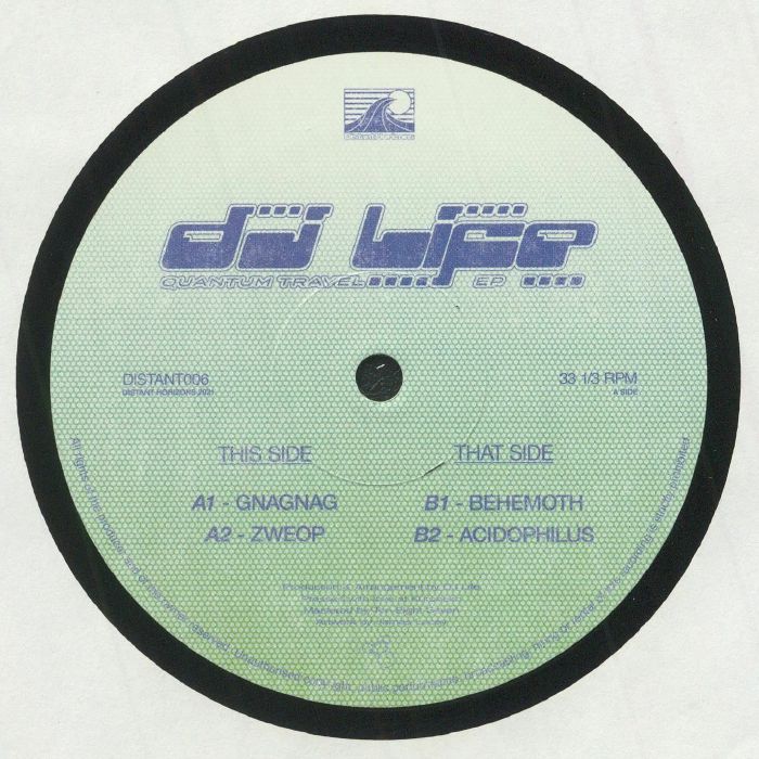 DJ Life – Quantum Travel vinyl cover