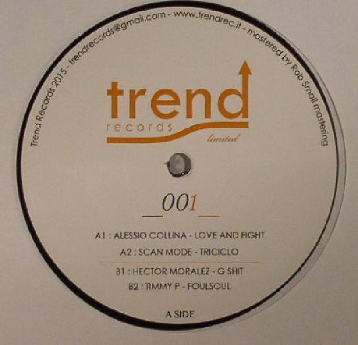 Alessio Collina | Scan Mode | Hector Moralez | Timmy P – 001 vinyl cover