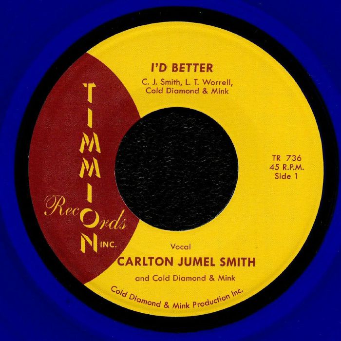 Carlton Jumel Smith | Cold Diamond | Mink Id Better
