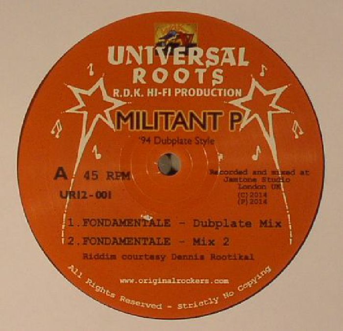 Militant P Vinyl