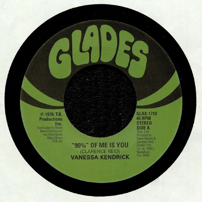 Vanessa Kendrick | Gwen Mccrae – 90 Of Me Is You vinyl cover