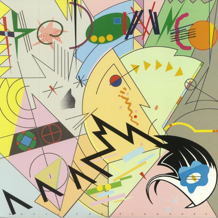 The Damned – Music For Pleasure (reissue) vinyl cover