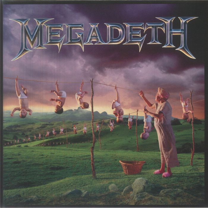 Megadeth – Youthanasia vinyl cover
