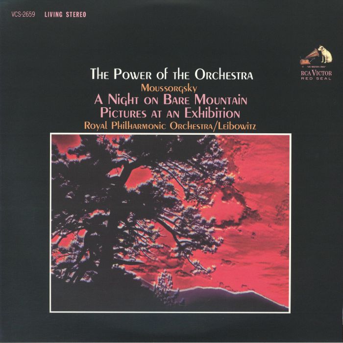 Modest Mussorgsky | Rene Leibowitz | Royal Philharmonic Orchestra – The Power Of The Orchestra: A Night On Bare Mountain / Pictures At An Exhibtion vinyl cover
