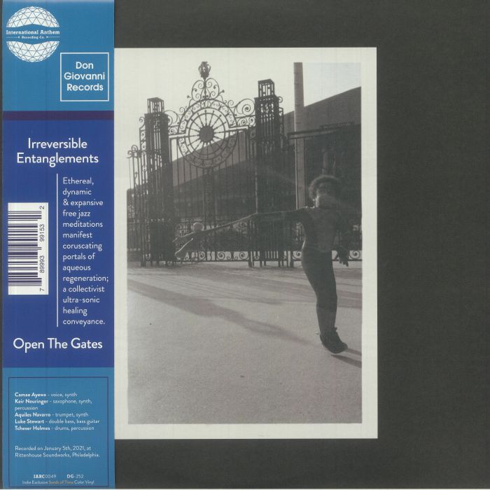 Irreversible Entanglements – Open The Gates vinyl cover