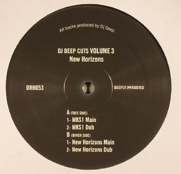 DJ Deep – Cuts Volume 3: New Horizons vinyl cover