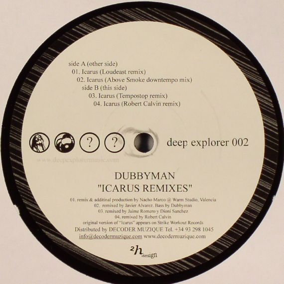 Dubbyman Icarus (remixes)