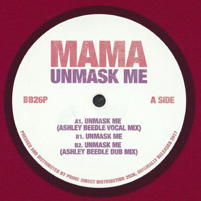 Mama – Unmask Me (Ashley Beedle mixes) vinyl cover