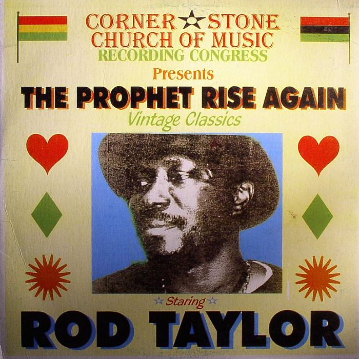 Rod Taylor – The Prophet Rise Again vinyl cover