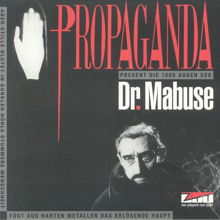 Propaganda The 1000 Eyes Of Dr Mabuse: Part One (40th Anniversary Edition) (Record Store Day RSD 2024)