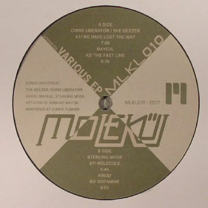 Chris Liberator | The Geezer | Mayeul | Sterling Moss | Airod – Various EP vinyl cover