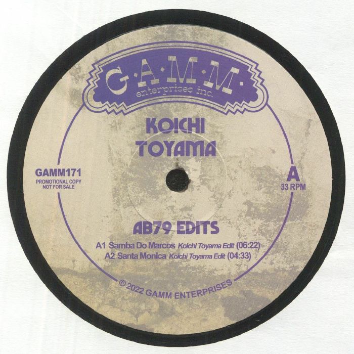 Koichi Toyama Vinyl