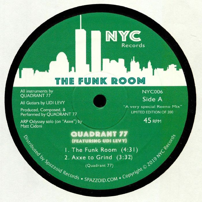 Quadrant 77 | Udi Levy The Funk Room
