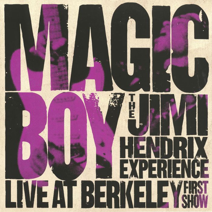 The Jimi Hendrix Experience – Magic Boy: Live At Berkeley, 1st Show vinyl cover