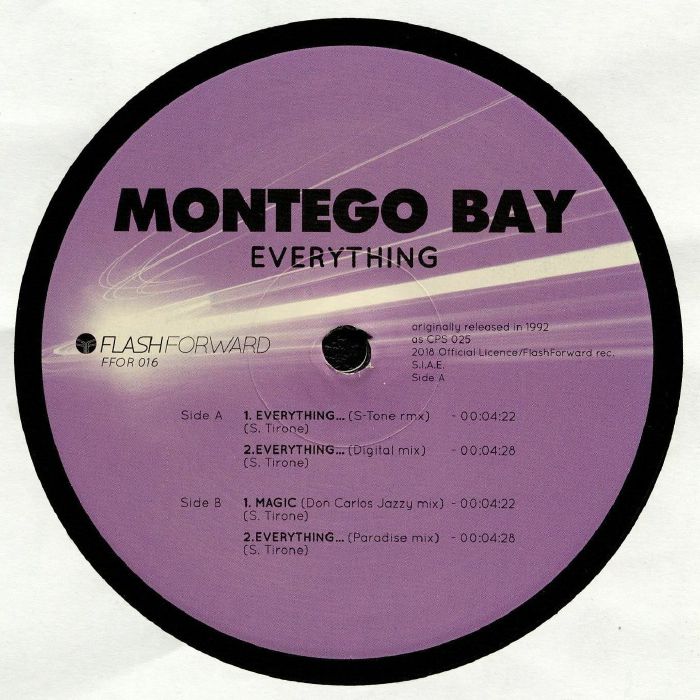 Montego Bay – Everything vinyl cover