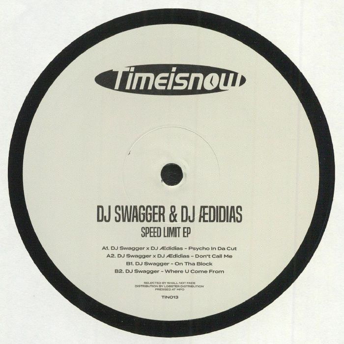 DJ Swagger | DJ Aedidias Speed Limit EP