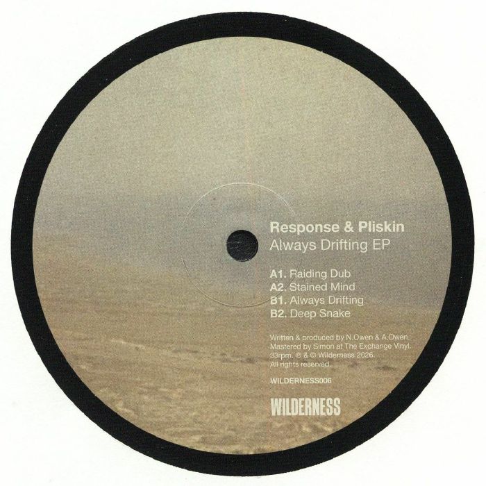 Response | Pliskin – Always Drifting EP vinyl cover
