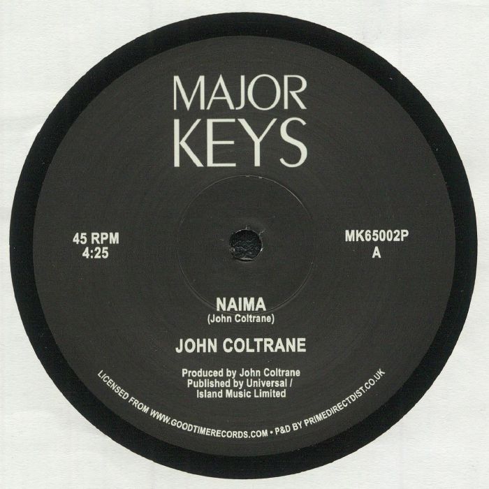 John Coltrane Naima (Record Store Day RSD 2021)