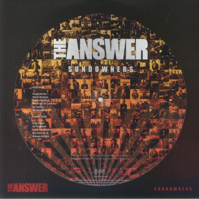 The Answer – Sundowners vinyl cover