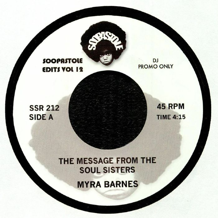 Myra Barnes | Barbara Gwen – The Message From The Soul Sisters vinyl cover