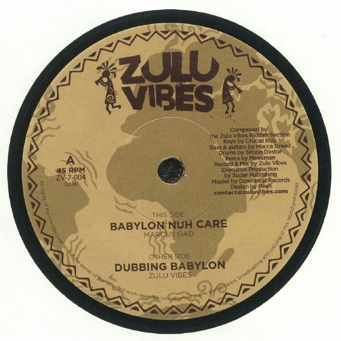 Marcus Gad | Zulu Vibes Babylon Nuh Care