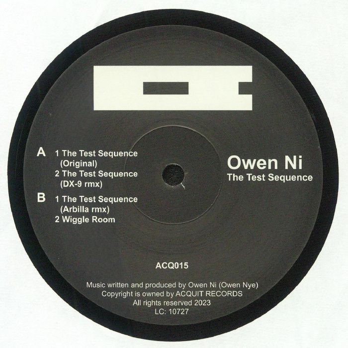 Owen Ni The Test Sequence