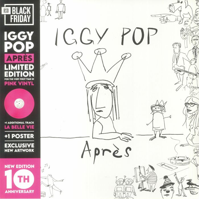 Iggy Pop – Apres (10th Anniversary Edition) vinyl cover