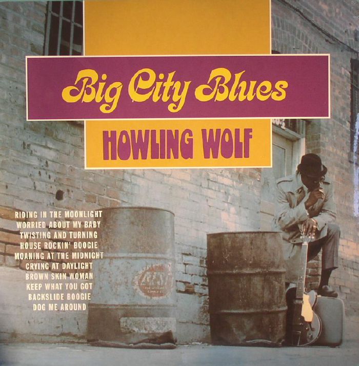 Howlin Wolf – Big City Blues (reissue) vinyl cover