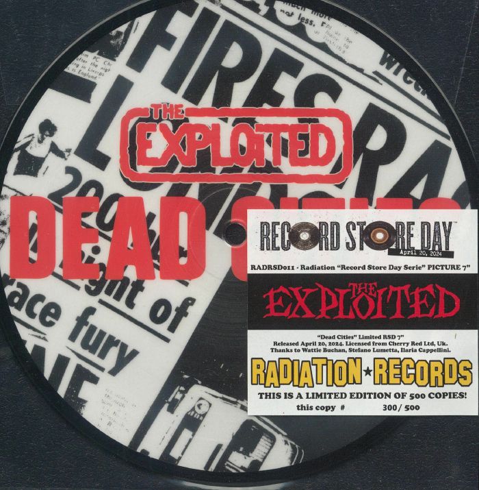 The Exploited Dead Cities (Record Store Day RSD 2024)