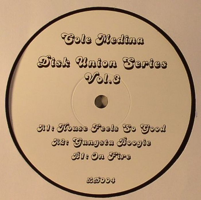 Cole Medina Disk Union Japan Series Vol 3