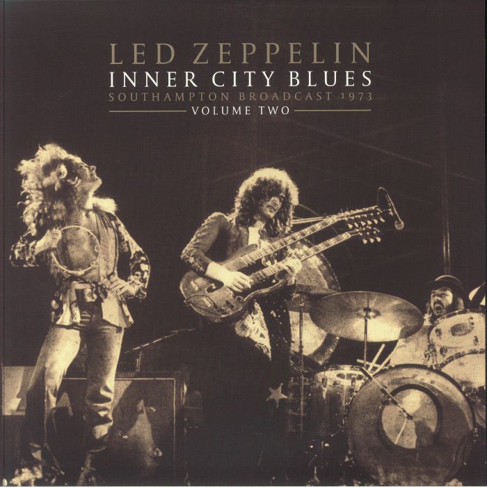 Led Zeppelin – Inner City Blues Vol 2: Southampton Broadcast 1973 vinyl cover