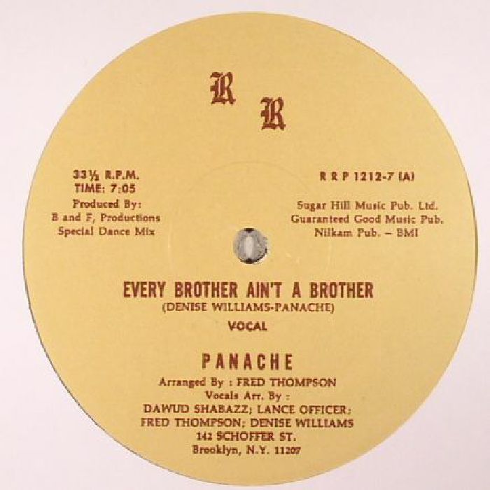 Panache Every Brother Aint A Brother (reissue)