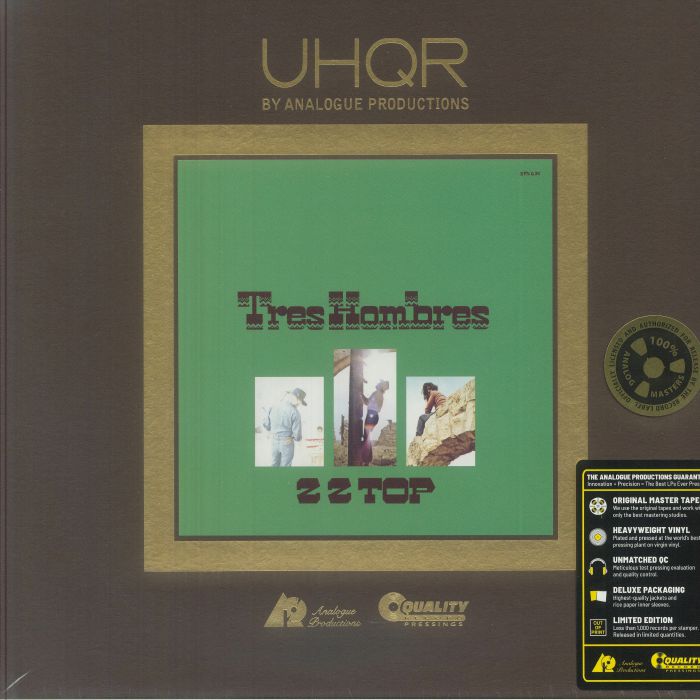 Zz Top – Tres Hombres vinyl cover